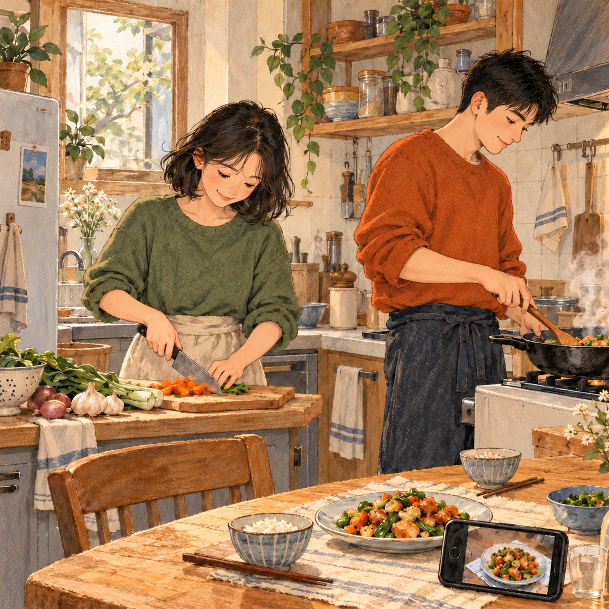 一起做饭